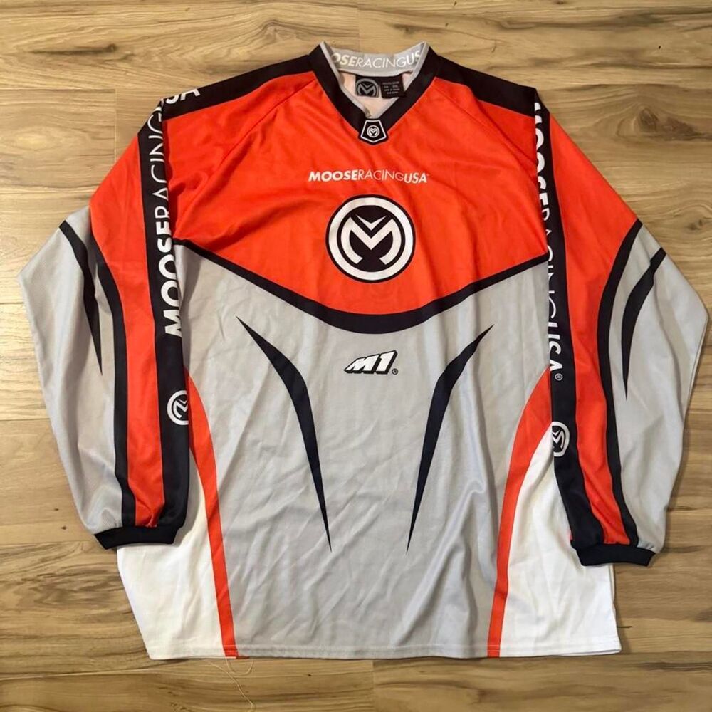 Y2K style Moose Racing USA motocross jersey baggy Size 3XL
